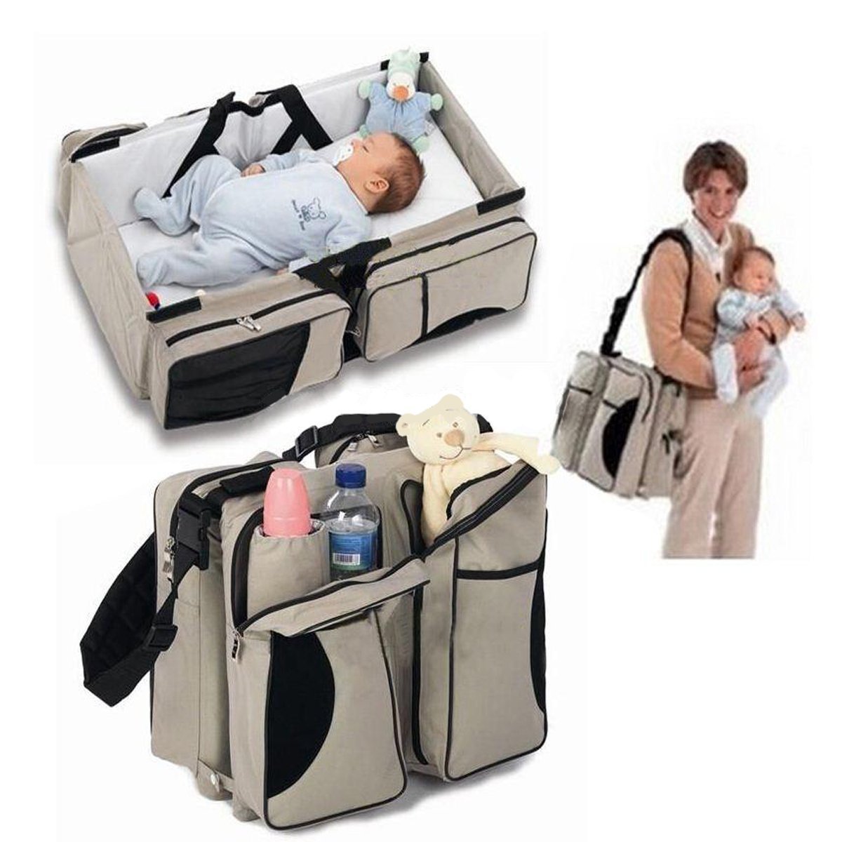 Portable Baby Bag & Bed - Image 2