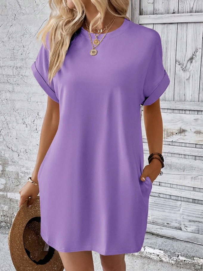 Batwing Sleeve Pocket Tee - Image 7