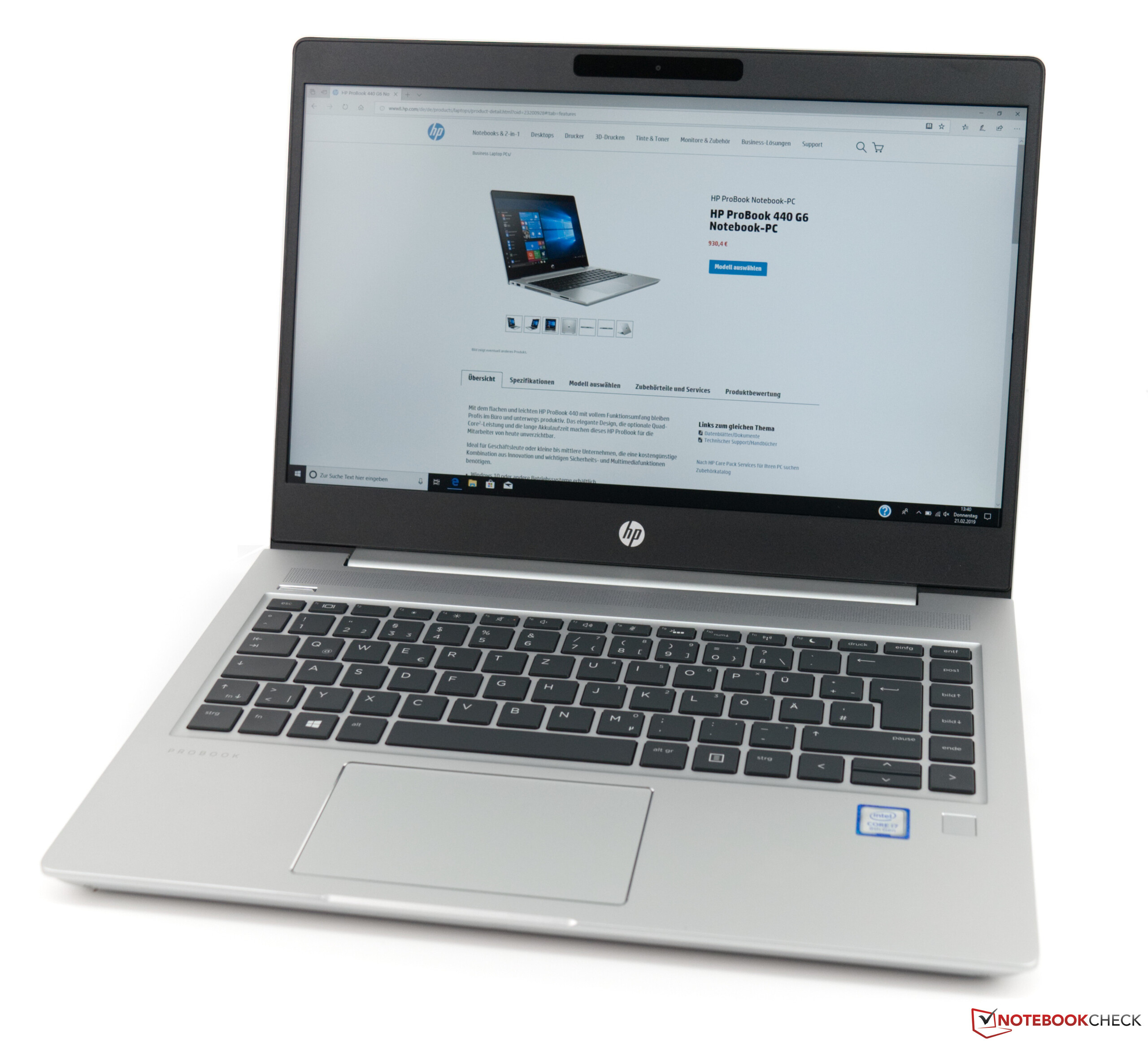 HP 440G6 Intel i7, 8GB RAM - 256GB SSD
