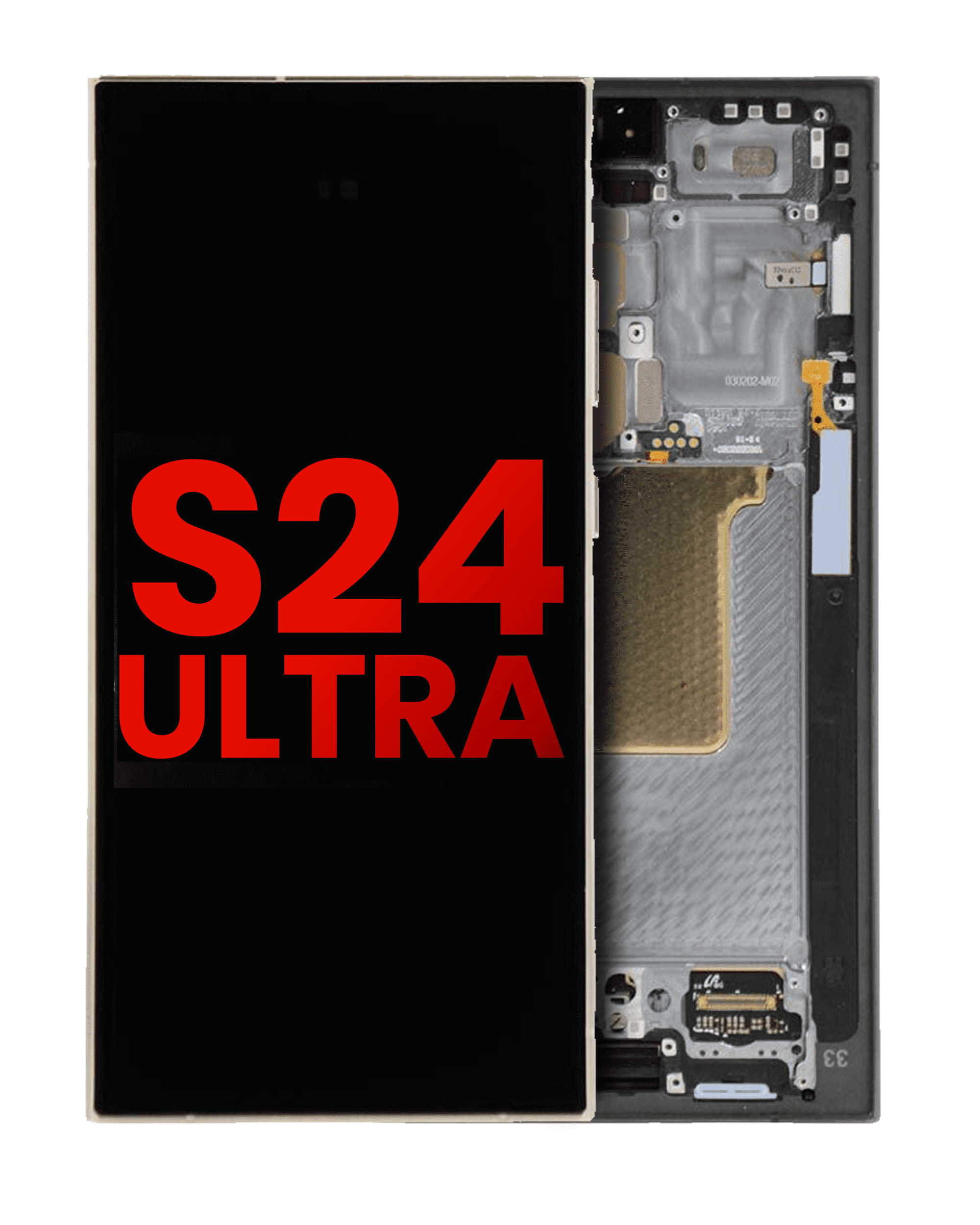 Samsung S24 Ultra Screen with Frame
