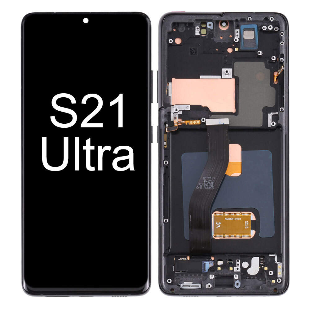 Samsung S21 Ultra Screen with Frame