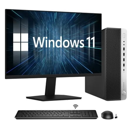 HP EliteDesk 800 G4 (Monitor + Mouse + Keyboard)